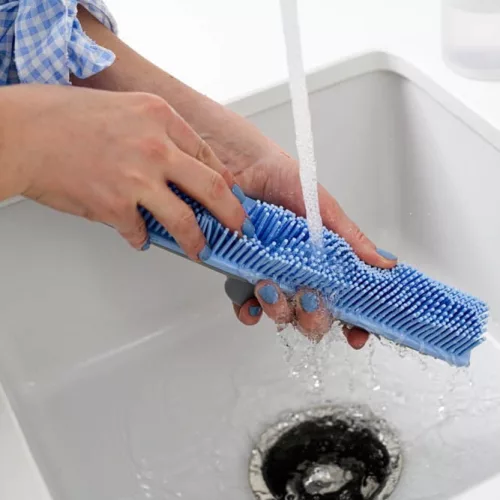 Mătură Antibacteriană Lavabilă cu Gume Termoplastice și Racletă pentru Apă - YORK - BACTERIA STOP