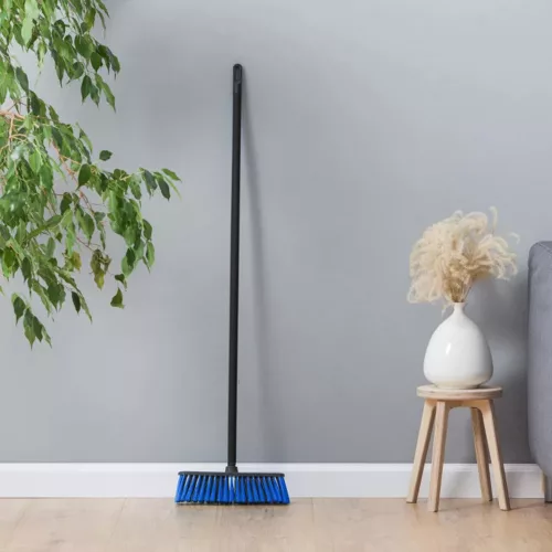 Partvis cu Mâner Ergonomic de 110cm din Materiale Reciclate - YORK AZUR - CLEAN HOUSE