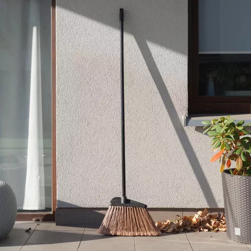 Mătură de Grădină Ecologică cu Peri PET și Coada de 120cm NUTTY GARDEN - YORK - GRĂDINĂ DIN VIS