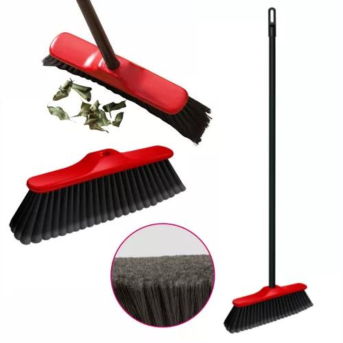 Mătura cu Peri Despicați și Mâner de 120 cm MONICA - YORK - CLEAN HOUSE