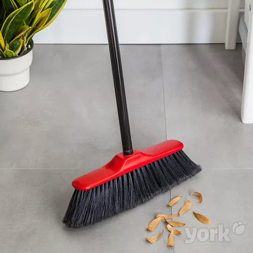 Mătura cu Peri Despicați și Mâner de 120 cm MONICA - YORK - CLEAN HOUSE