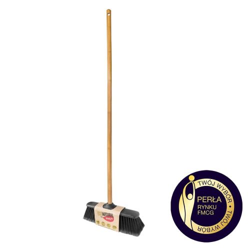 Mătură ECO Natural cu Mâner din Bambus de 120 cm - YORK - CASĂ CURATĂ
