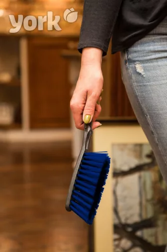 Perie cu Mâner pentru Menaj și Curățare Auto CLIP AZUR - YORK - CLEAN HOUSE