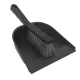 Set făraș cu margine din cauciuc și perie ergonomic din material plastic reciclat - YORK - CLEAN HOUSE