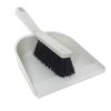 Set făraș cu margine din cauciuc și perie ergonomic din material plastic reciclat - YORK - CLEAN HOUSE