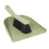 Set făraș cu margine din cauciuc și perie ergonomic din material plastic reciclat - YORK - CLEAN HOUSE
