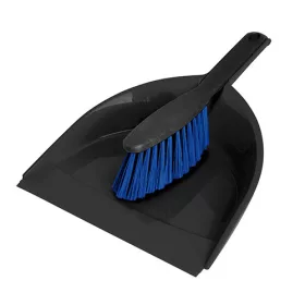   Set făraș cu perie din material reciclat CLIP AZUR - YORK - CLEAN HOUSE