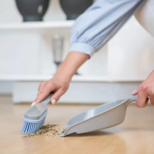 Set de Curățenie Antibacterian cu Mătură și Făraș cu Margine de Cauciuc - YORK - STOP BACTERII - CASĂ CURATĂ