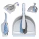 Set Curățenie cu Mătură și Făraș Antibacterian BACTERIA STOP - YORK - CLEAN HOUSE, cu Formulă Testată JIS Z2801 și Cink Macromolecule