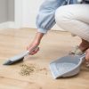 Set Curățenie cu Mătură și Făraș Antibacterian BACTERIA STOP - YORK - CLEAN HOUSE, cu Formulă Testată JIS Z2801 și Cink Macromolecule