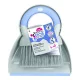 12 x Set Mini Mătură de Masă cu Făraș - YORK BACTERIA STOP - CURĂȚENIE CASĂ