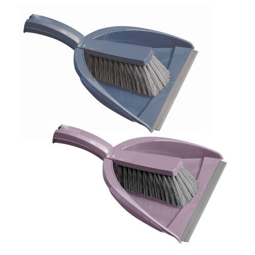 Set Făraș cu Margine de Cauciuc și Perie Ergonomică STYLE - YORK - CLEAN HOUSE