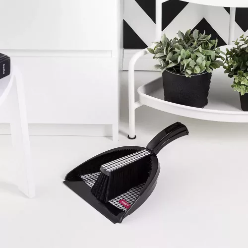 Set Faras cu Margine de Cauciuc și Perie Ergonomică PEPITA - YORK - CLEAN HOUSE