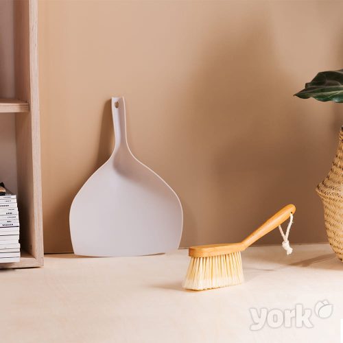 Set Mătură și Făraș Mini din Bambus - YORK ECO NATURAL, Material Perii PET