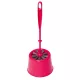 30 x Perie WC cu Suport MINI - YORK, Dimensiune: MINI, Material: Plastic durabil, Culoare: Negru