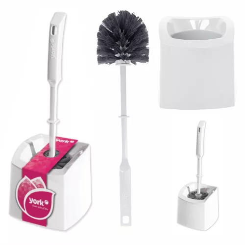 Garnitură WC TIP - YORK cu Design Ergonomic și Perii Flexibile