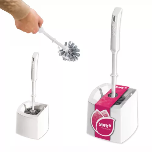 Garnitură WC TIP - YORK cu Design Ergonomic și Perii Flexibile