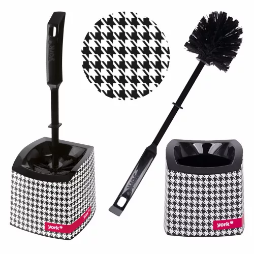 Suport Elegant pentru Perie WC cu Design Pepita - YORK PEPITA