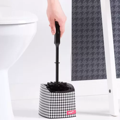 Suport Elegant pentru Perie WC cu Design Pepita - YORK PEPITA