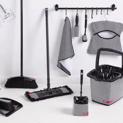 Suport Elegant pentru Perie WC cu Design Pepita - YORK PEPITA