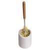 Set Perie de Toaletă Ecologică cu Suport Bambus - York Eco Natural