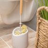 Set Perie de Toaletă Ecologică cu Suport Bambus - York Eco Natural