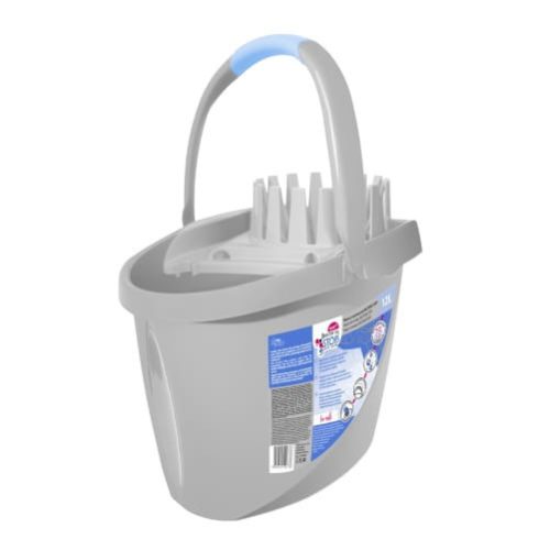 8 x Găleată Antibacteriană cu Presă 12 Litri - YORK Bacteria Stop