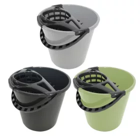   24 x Găleată Rotundă cu Stoarcere, 10 Litri, 1 Bucată - YORK - Curățenie Casă