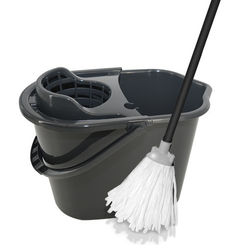 30 x Set Mop cu Găleată Pătrată de 10 Litri - YORK - Clean House
