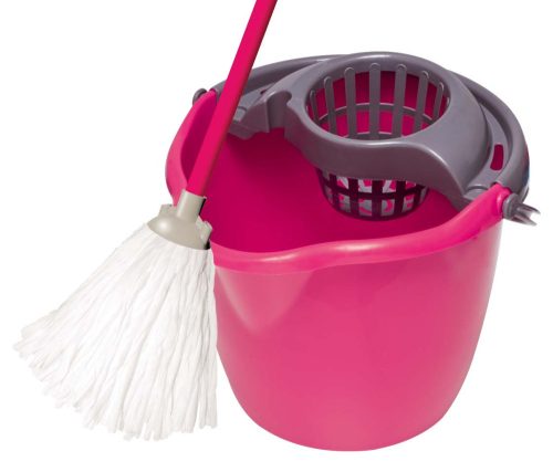 30 x Set Mop cu Găleată Rotundă de 12 Litri - YORK - Curățenie Casă
