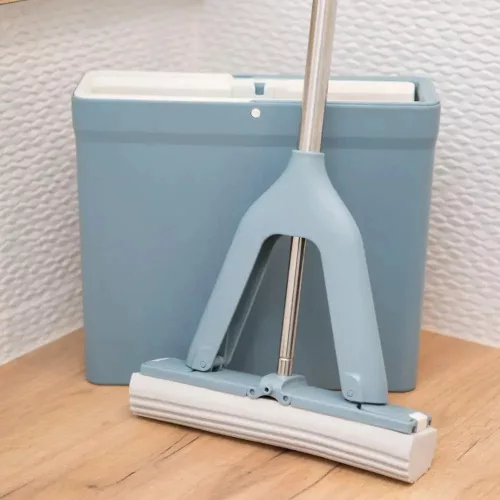 Set Mop cu Burete și Găleată Ergonomică și Multifuncțională - YORK - Clean House