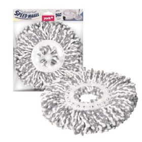   Rezerve Mop Rotativ din Microfibră pentru Curățenie VITEZĂ MAXIMĂ - YORK - CASĂ CURATĂ
