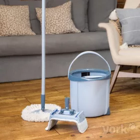   2 x Set Mop Rotativ Special YORK cu Capete Interșanjabile pentru Curățare Eficientă