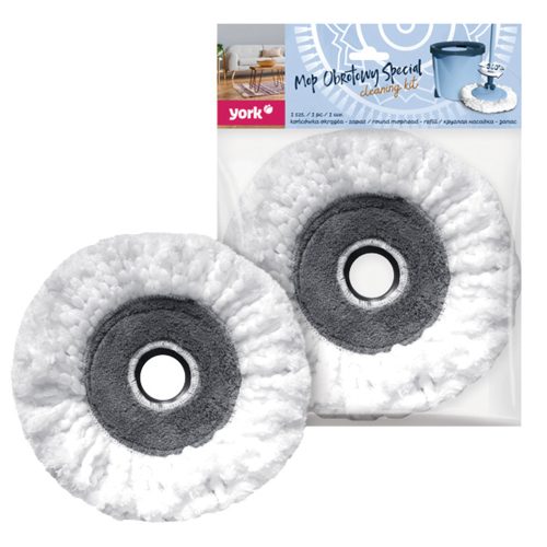 Cap de Mop Rotativ din Microfibră pentru Curățenie Eficientă - York Clean House