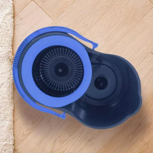 Set Mop Rotativ 360° din Microfibră cu Găleată Stabilă - YORK Curățenie Acasă