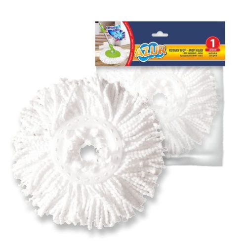 48 x Cap de Mop Rotativ de Rezervă 1buc AZUR - YORK - CLEAN HOUSE