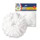 48 x Cap de Mop Rotativ de Rezervă 1buc AZUR - YORK - CLEAN HOUSE