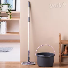   4 x Set Mop Rotativ Roll&Up YORK - Casă Curată pentru Curățenie Eficientă
