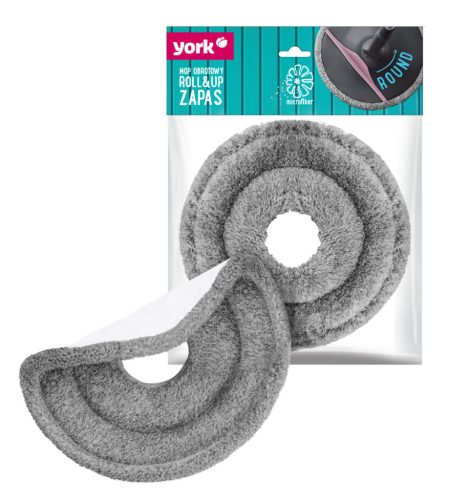 Set de 24 Rezerve Mop din Microfibră pentru Mop Rotativ ROLL&UP - YORK - CLEAN HOUSE