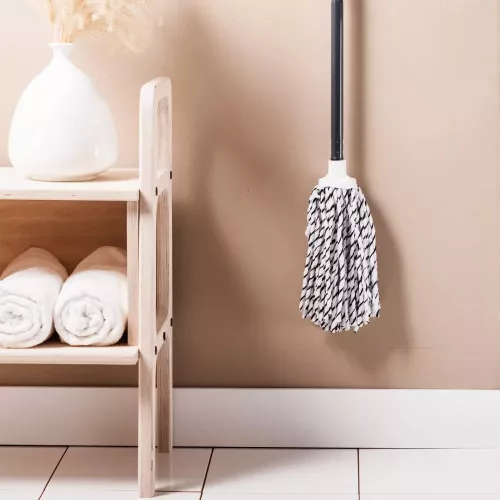 Cap de Mop din Bumbac cu Model Zebră 1 Bucată - YORK ZEBRA - CLEAN HOUSE
