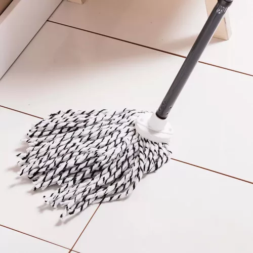 Cap de Mop din Bumbac cu Model Zebră 1 Bucată - YORK ZEBRA - CLEAN HOUSE