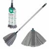 Mop telescopic din microfibră circular RUBI YORK Eco Ego pentru curățare eficientă și delicată