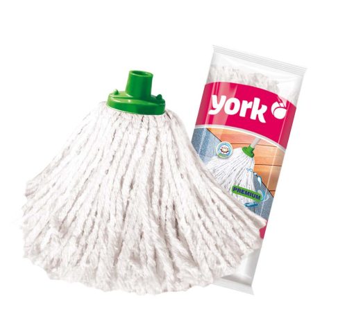 16 x Cap Mop Premium din Bumbac 1 Bucată - YORK PREMIUM - CLEAN HOUSE