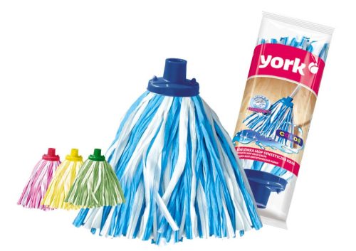 Cap de Mop Sintetic 18x, Multicolor, 1 Bucată - York - Clean House
