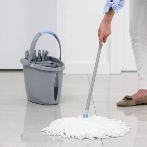 Cap Mop Antibacterian din Microfibră cu Particule de Argint - YORK BACTERIA STOP - CLEAN HOUSE