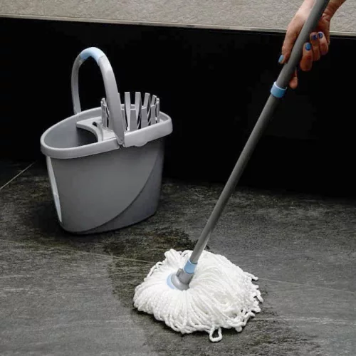 Cap Mop Antibacterian din Microfibră cu Particule de Argint - YORK BACTERIA STOP - CLEAN HOUSE