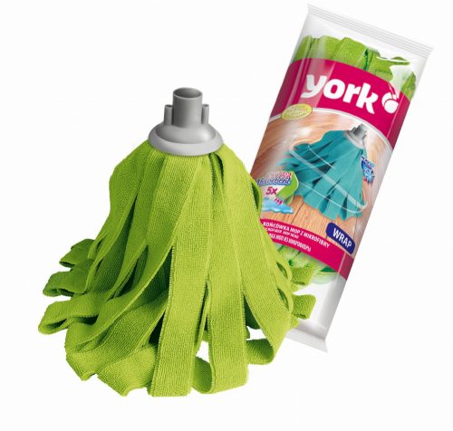 24 x Mop cu Fâșii din Microfibră Împletită - 1 Bucată - ÎNVELIȘ - YORK - CURĂȚENIE CASĂ