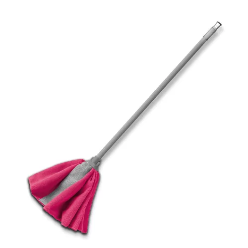 Mop din Microfibră cu Benzi de Frecare și Inel de Cauciuc pentru Protecția Mobilierului - RUBI - YORK - CLEAN HOUSE (1 bucată)