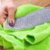 Mop din Microfibră cu Benzi de Frecare și Inel de Cauciuc pentru Protecția Mobilierului - RUBI - YORK - CLEAN HOUSE (1 bucată)