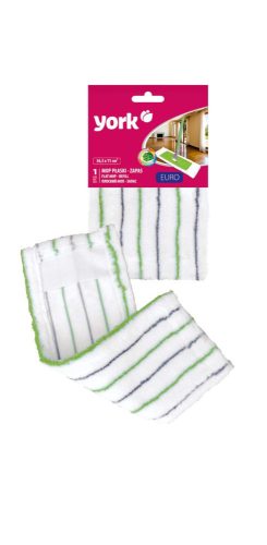 Set 24 Rezerve Mop Lapos Microfibră - EURO - YORK - CLEAN HOUSE